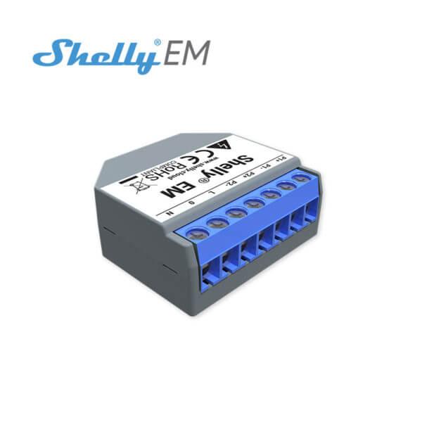 Смарт Wi-Fi електромер с безжично управление - Shelly EM Smart Wi-Fi Energy Meter | JAR Computers Смарт Wi-Fi електромер с безжично управление - Shelly EM Smart Wi-Fi Energy Meter