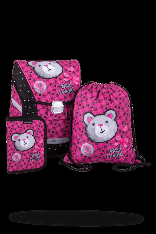 Ученическа раница с аксесоари Coolpack - Primo Ultra Base - BUDDY