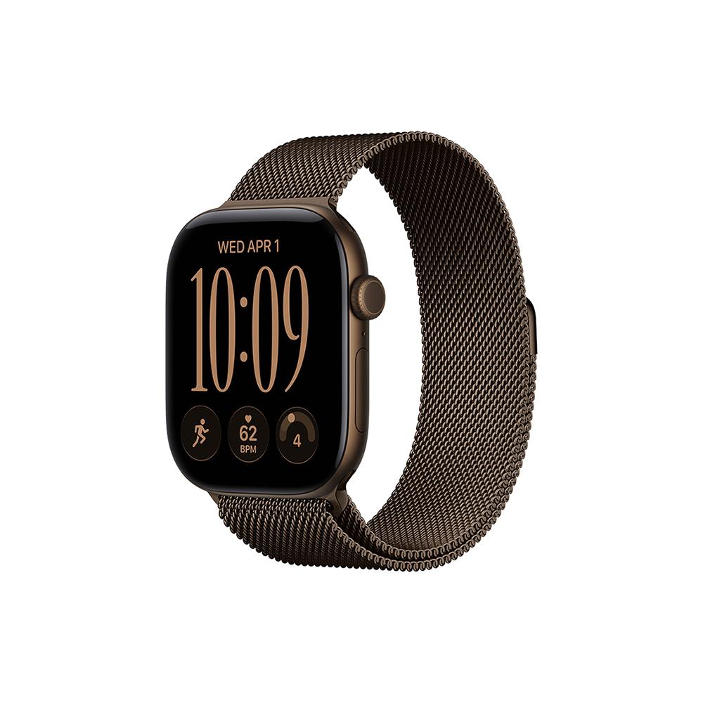 Apple Watch S12 GPS 42mm Dark Bronze Aluminium Case with Dark Bronze Milanese Loop | JAR Computers Apple Watch S12 GPS 42mm Dark Bronze Aluminium Case with Dark Bronze Milanese Loop