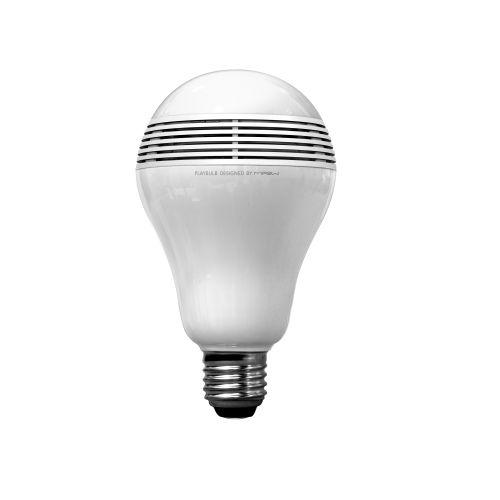 Безжичен спийкър и осветителна крушка за мобилни устройства - MiPow LED Light and Bluetooth Speaker Playbulb (бял) | JAR Computers Безжичен спийкър и осветителна крушка за мобилни устройства - MiPow LED Light and Bluetooth Speaker Playbulb (бял)