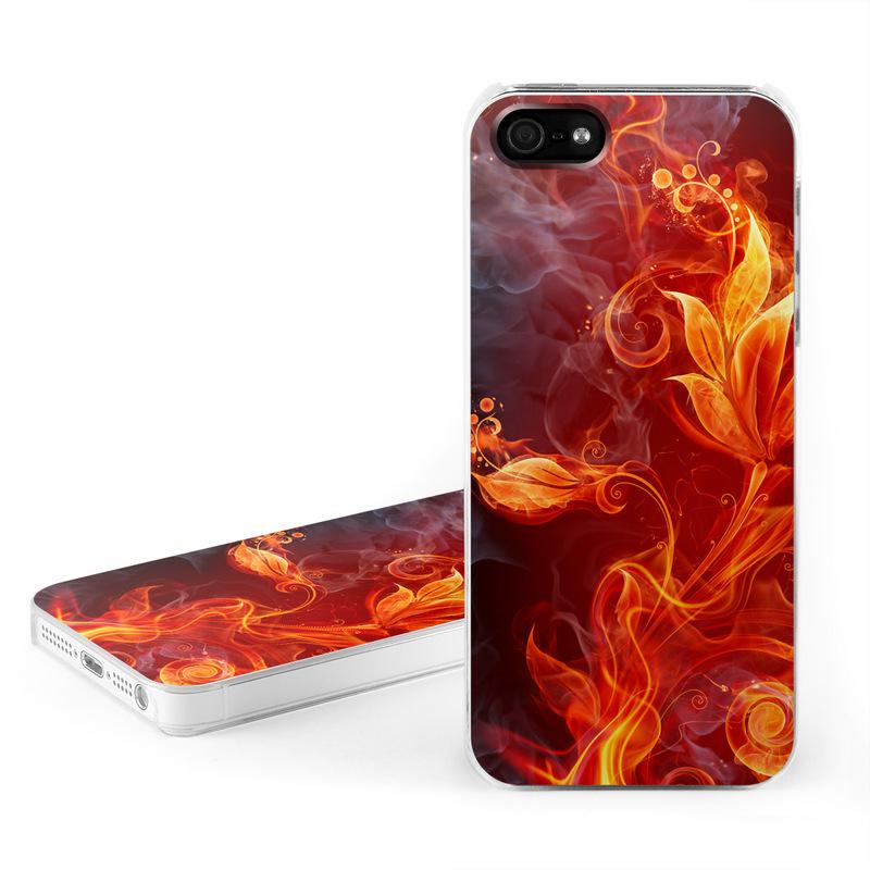 Дизайнерски поликарбонатов кейс за iPhone 5, iPhone 5S, iPhone SE - DecalGirl Flower Of Fire Basic Case | JAR Computers Дизайнерски поликарбонатов кейс за iPhone 5, iPhone 5S, iPhone SE - DecalGirl Flower Of Fire Basic Case