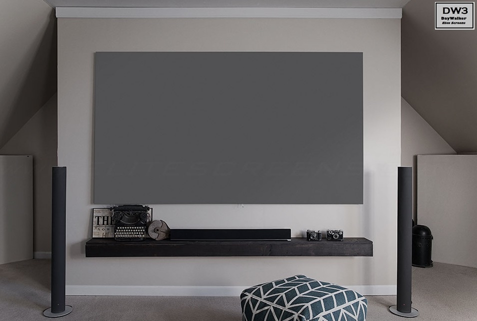 Elite Screen DWF110DHD3, 110" (16:9), DayWalker DW3 , 243.6 x 137.16 cm, DW3 Full Grey