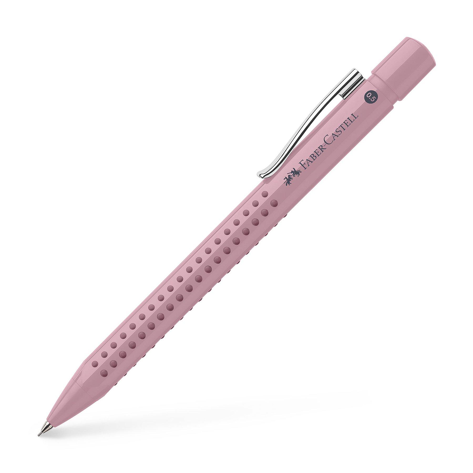 Faber-Castell Автоматичен молив Grip 2010, 0.5 mm, цвят розови сенки