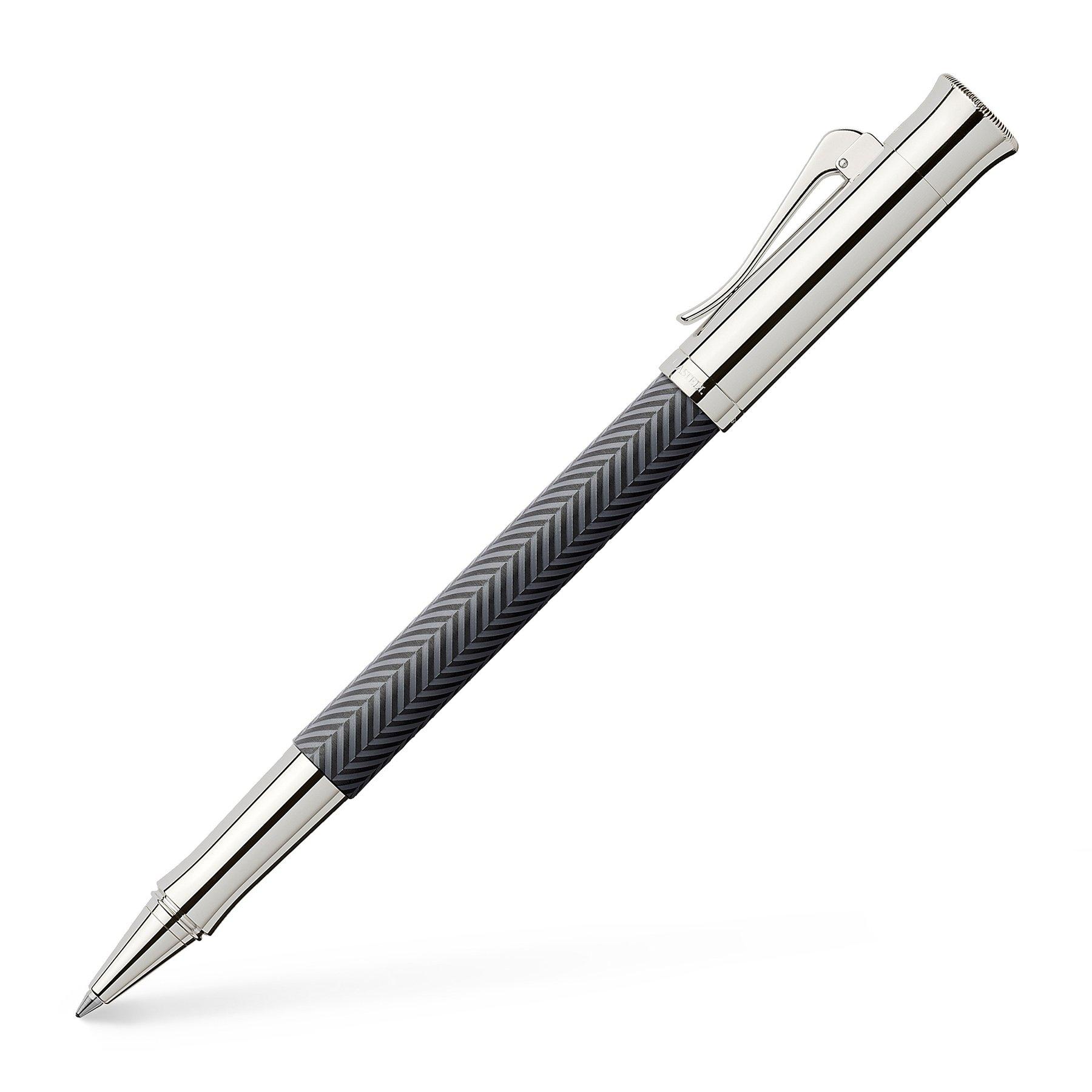 Graf von Faber-Castell Ролер Guilloche Ciselé, антрацит