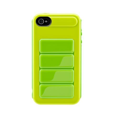 Хибриден кейс за iPhone 4/4S - SwitchEasy Odyssey (лайм) | JAR Computers Хибриден кейс за iPhone 4/4S - SwitchEasy Odyssey (лайм)
