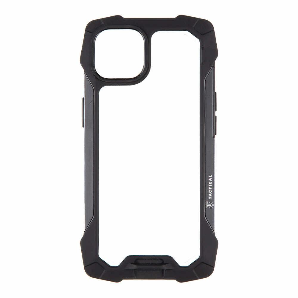 Хибриден удароустойчив кейс за iPhone 13 - Tactical Chunky Mantis Cover (черен-прозрачен) | JAR Computers Хибриден удароустойчив кейс за iPhone 13 - Tactical Chunky Mantis Cover (черен-прозрачен)