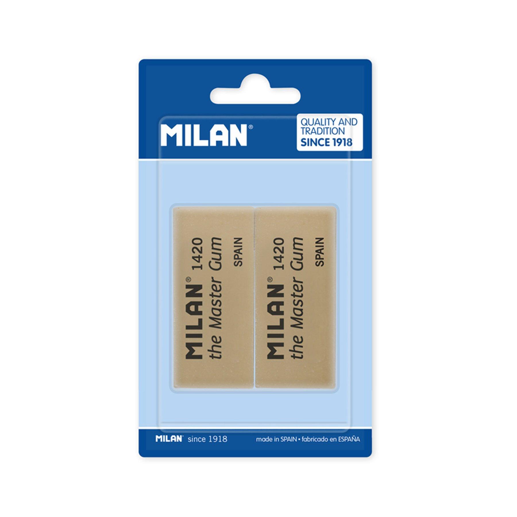 Milan Гума за молив The Master Gum 1420, в блистер, опаковка 25 | JAR Computers Milan Гума за молив The Master Gum 1420, в блистер, опаковка 25