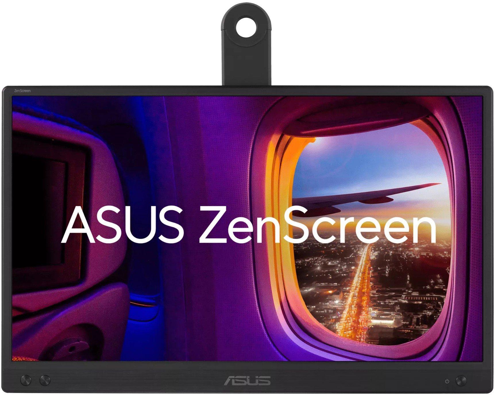 Монитор ASUS ZenScreen MB166CR, 15,6",Full HD, IPS, USB Type-C, Flicker Free, Blue Light Filter, Anti-glare surface, 360° kickstand, Black -90LM07D3-B03170 | JAR Computers Монитор ASUS ZenScreen MB166CR, 15,6",Full HD, IPS, USB Type-C, Flicker Free, Blue Light Filter, Anti-glare surface, 360° kickstand, Black -90LM07D3-B03170
