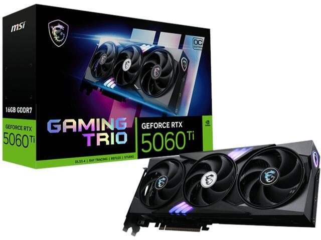MSI GeForce RTX 5060 Ti 16G GAMING TRIO OC