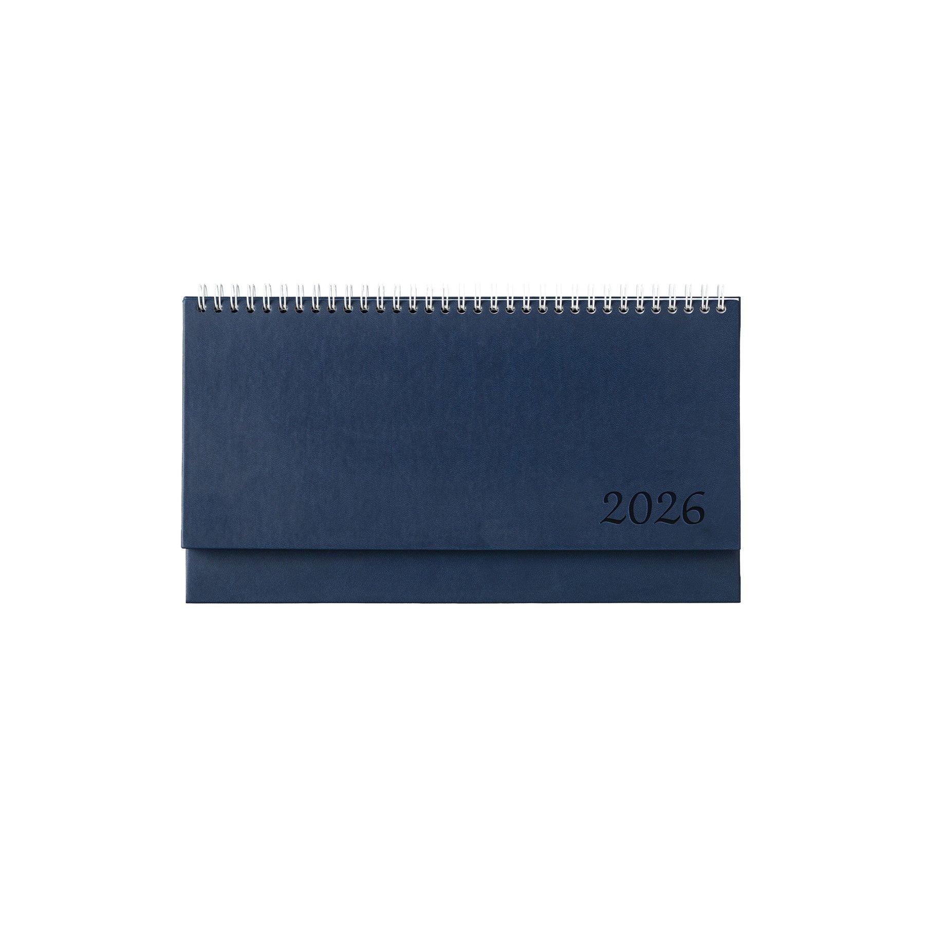 Настолен календар-бележник Етна, 29 x 13 cm, 62 страници, син | JAR Computers Настолен календар-бележник Етна, 29 x 13 cm, 62 страници, син