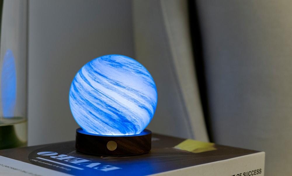 Настолна лампа Gingko AstraGlass Light Mini Polar Cloud