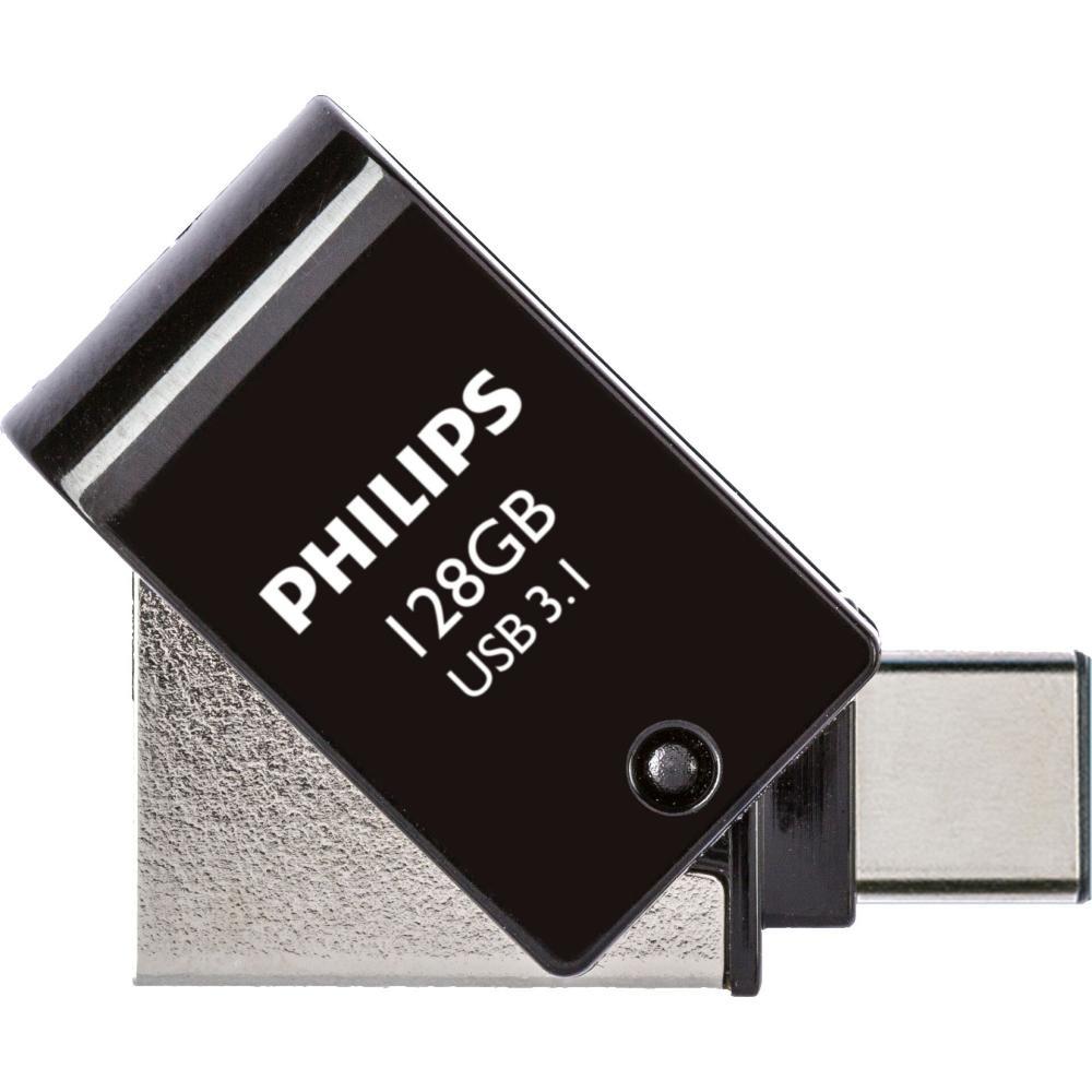 Philips 2-in-1 128GB USB 3.1 (PHUSB128G2IN1OTGGU3C) (PHIPHUSB128G2IN1OTGGU3C) | JAR Computers Philips 2-in-1 128GB USB 3.1 (PHUSB128G2IN1OTGGU3C) (PHIPHUSB128G2IN1OTGGU3C)