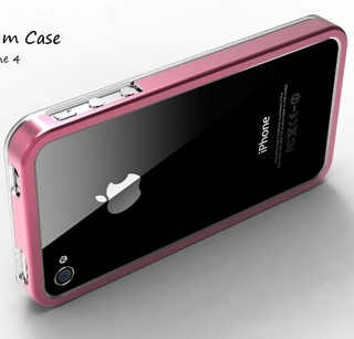 Алуминиев бъмпер за iPhone 4 - Pinlo Aluminum United (розов) | JAR Computers Алуминиев бъмпер за iPhone 4 - Pinlo Aluminum United (розов)