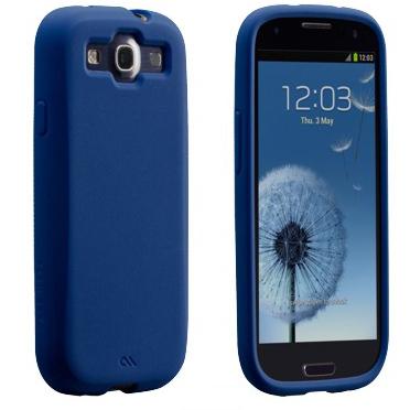 Силиконов кейс за Samsung Galaxy S3 i9300, S3 Neo - Case-Mate Emerge Smooth (син) | JAR Computers Силиконов кейс за Samsung Galaxy S3 i9300, S3 Neo - Case-Mate Emerge Smooth (син)