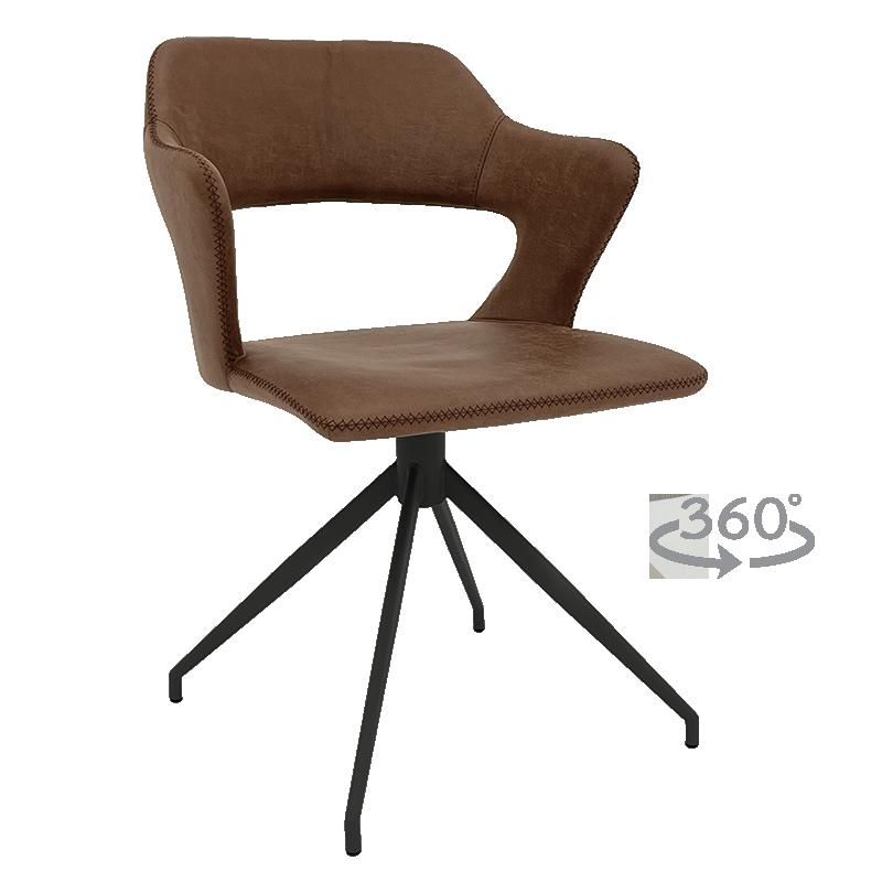 Трапезен стол RAPLA - кафяв 16 | JAR Computers Трапезен стол RAPLA - кафяв 16