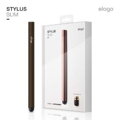 Алуминиева писалка за iPhone, iPad, iPod и капацитивни дисплеи - Elago Stylus Pen Slim (кафяв) | JAR Computers Алуминиева писалка за iPhone, iPad, iPod и капацитивни дисплеи - Elago Stylus Pen Slim (кафяв)