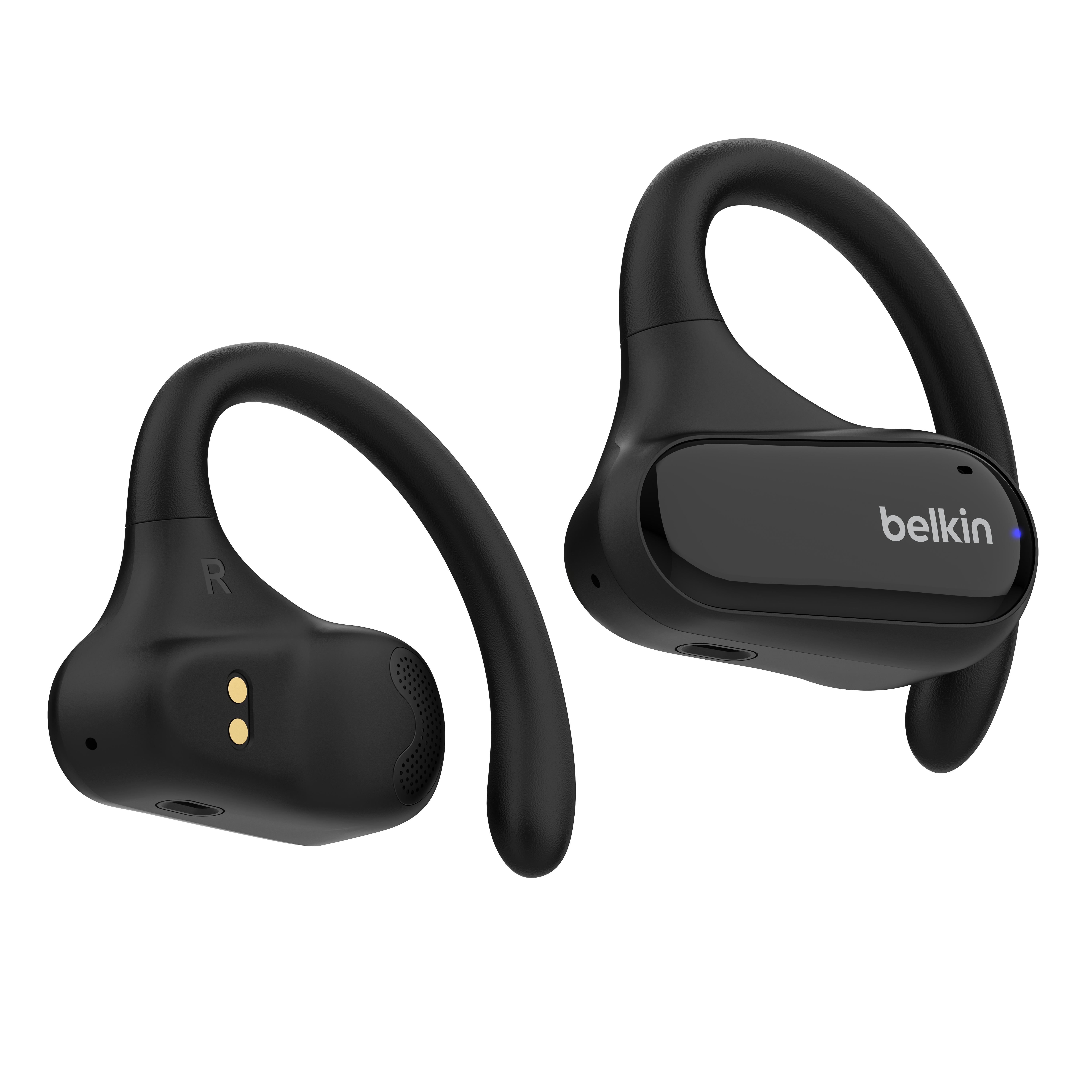 Belkin SOUNDFORM Clarfit Open-Ear Wireless Earbuds - Black | JAR Computers Belkin SOUNDFORM Clarfit Open-Ear Wireless Earbuds - Black