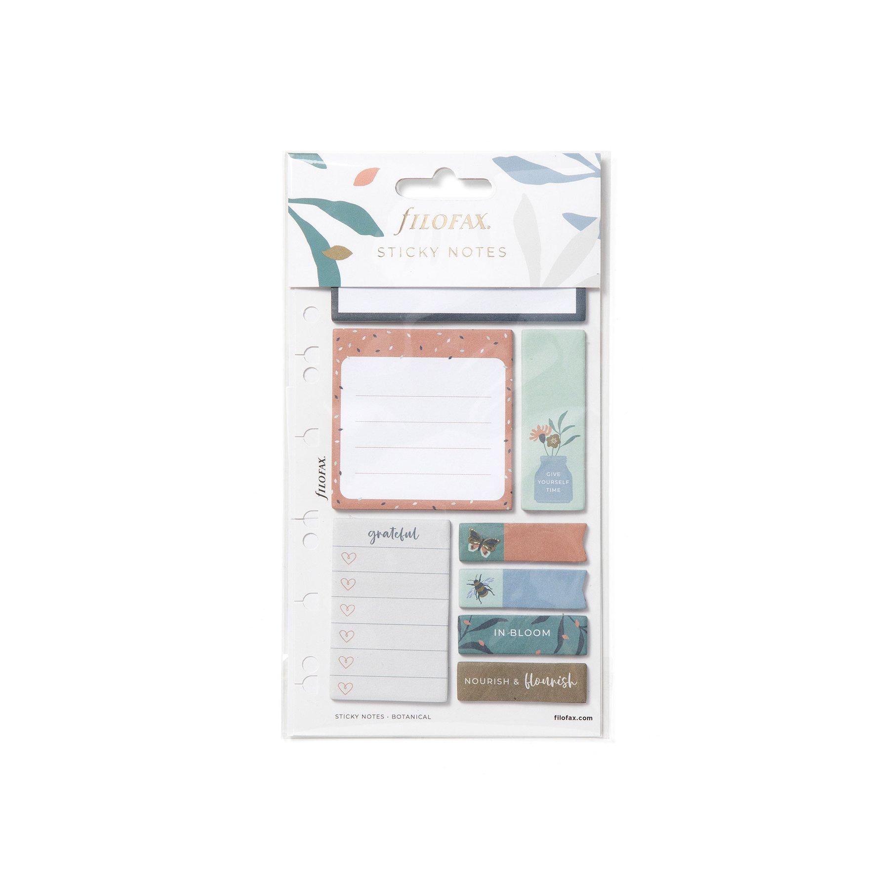 Filofax Самозалепващи се листчета Botanical