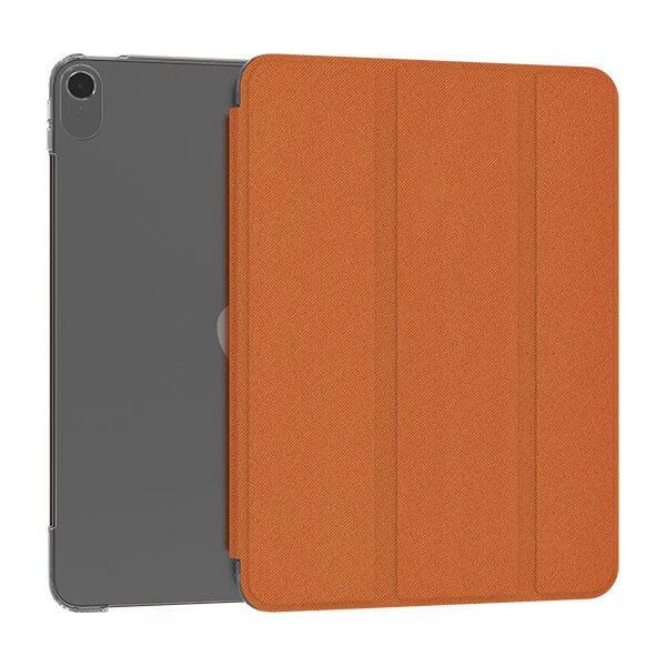 Хибриден удароустойчив кейс и поставка за iPad Air 5 (2022), iPad Air 4 (2020) - Kingxbar Business Series Magnetic Case (оранжев) | JAR Computers Хибриден удароустойчив кейс и поставка за iPad Air 5 (2022), iPad Air 4 (2020) - Kingxbar Business Series Magnetic Case (оранжев)