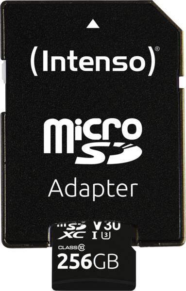 Intenso 3433492 карта памет 256 GB MicroSDXC UHS-I Клас 10 | JAR Computers Intenso 3433492 карта памет 256 GB MicroSDXC UHS-I Клас 10