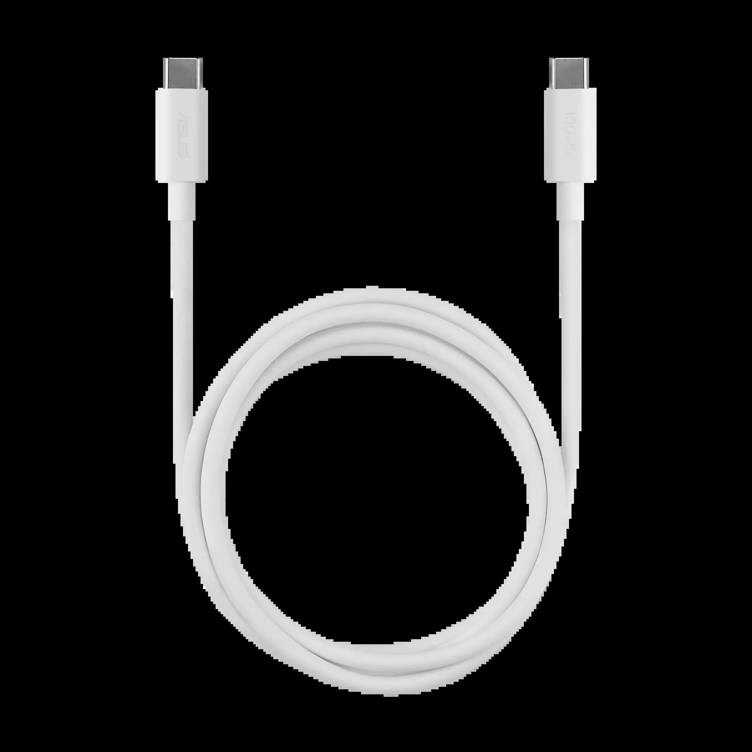 Кабел ASUS 100W USB-C - Бял