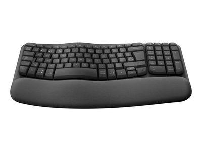Клавиатура Logitech Keyboard Wave Keys for Business - Black