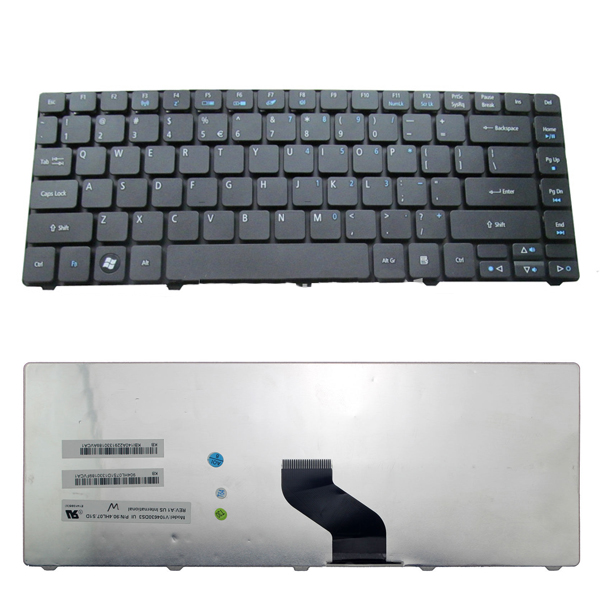 Клавиатура за лаптоп Acer Aspire 3810 3810T 4810T 4810 4810TZG 4736 5935 Matt US/UK | JAR Computers Клавиатура за лаптоп Acer Aspire 3810 3810T 4810T 4810 4810TZG 4736 5935 Matt US/UK