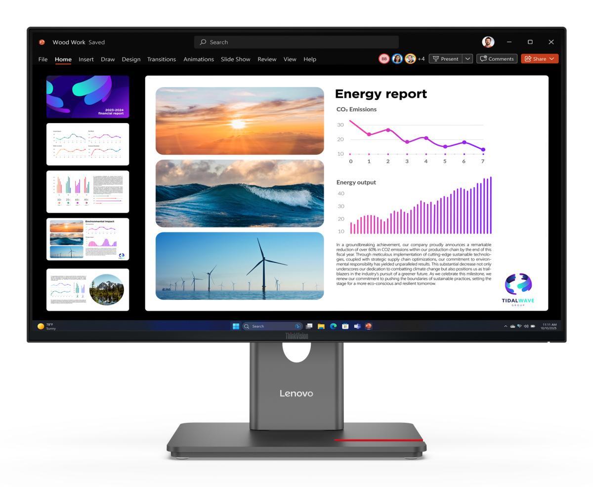 Lenovo ThinkVision P24Q-40 Monitor | JAR Computers Lenovo ThinkVision P24Q-40 Monitor