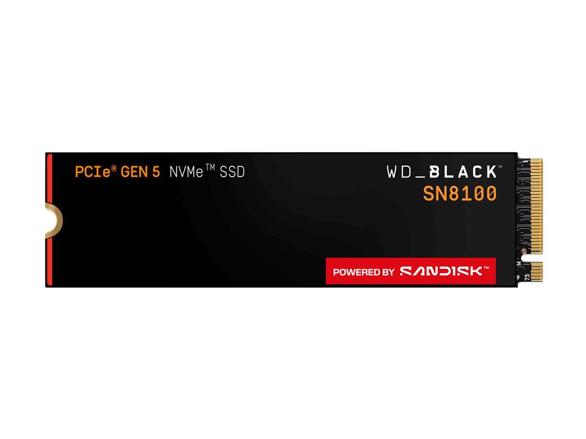 M.2 WD Black SN8100 NVMe SSD 2280 - 8TB | JAR Computers M.2 WD Black SN8100 NVMe SSD 2280 - 8TB