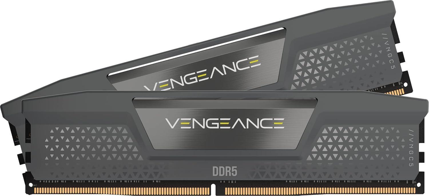 Памет Corsair Vengeance Grey 32GB (2x16GB) DDR5 6000Mhz CL28 - AMD EXPO &amp; Intel XMP