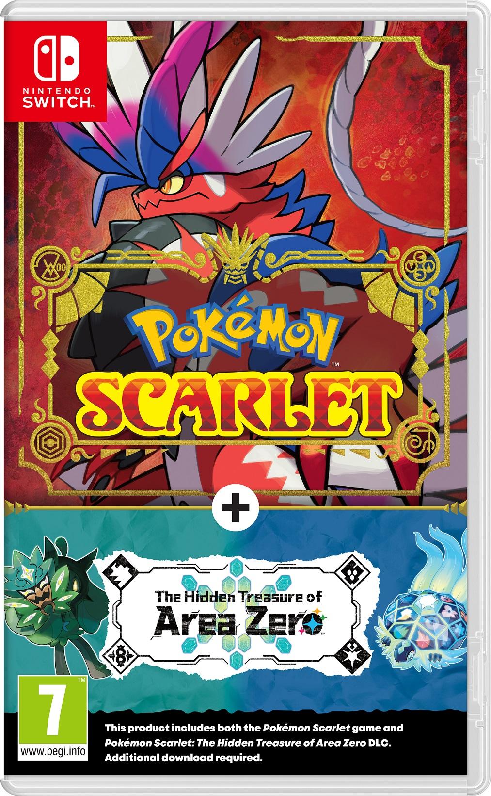 Pokemon Scarlet + Hidden Treasure of Area Zero DLC (Nintendo Switch)