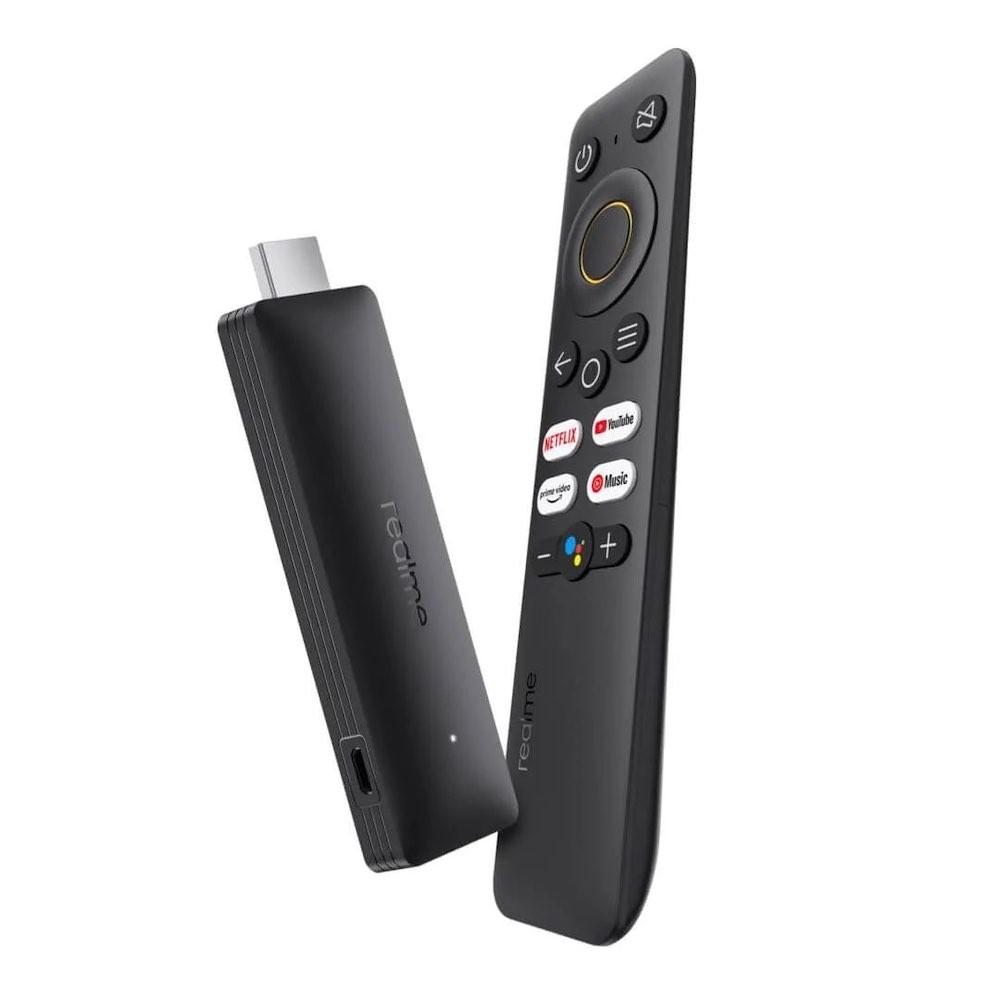 Realme TV Stick 4K - HDMI ТВ стик с поддръжка на Netflix, Prime Video, Disney+ Hotstar, ZEE5 и YouTube (черен) | JAR Computers Realme TV Stick 4K - HDMI ТВ стик с поддръжка на Netflix, Prime Video, Disney+ Hotstar, ZEE5 и YouTube (черен)