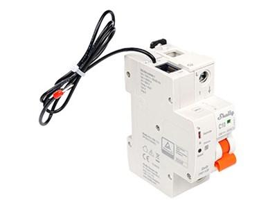 SHELLY Pro 1CB C25 Ethernet WiFi Bluetooth DIN Rail 1-Pole 25A C-Curve Circuit Breaker | JAR Computers SHELLY Pro 1CB C25 Ethernet WiFi Bluetooth DIN Rail 1-Pole 25A C-Curve Circuit Breaker
