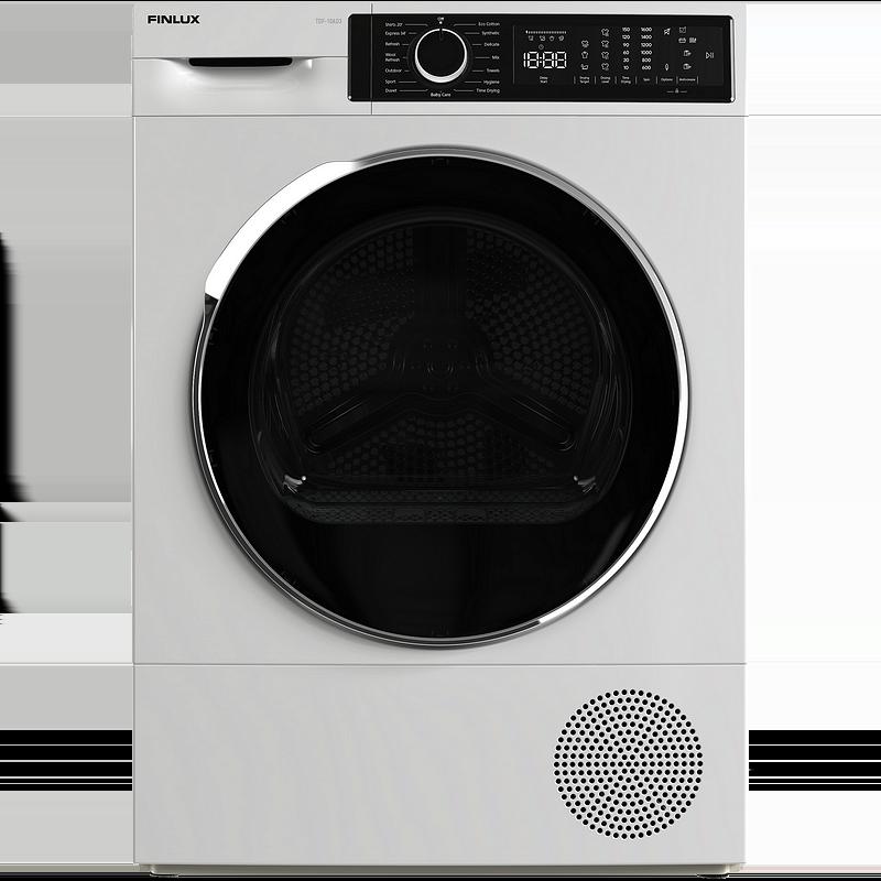 Сушилня Finlux TDF-10AD3 , 10 kg, E , Бял