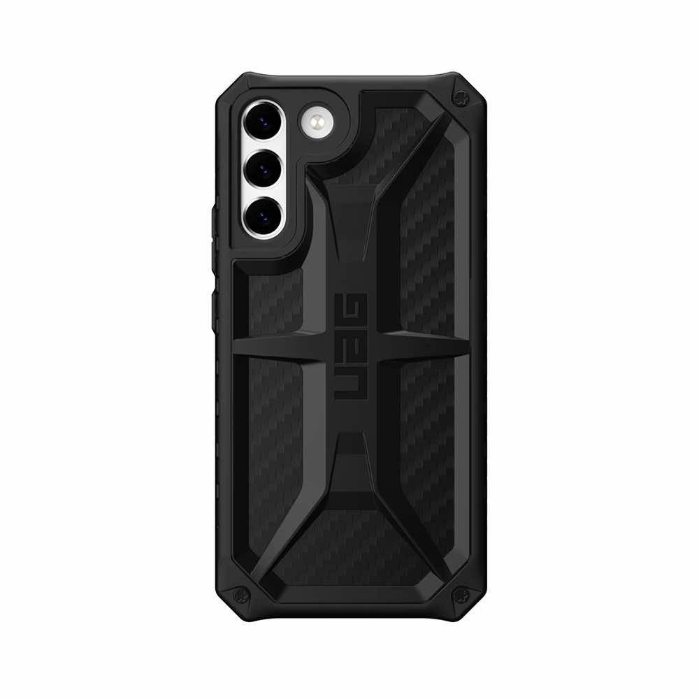 Удароустойчив хибриден кейс за Samsung Galaxy S22 Plus - Urban Armor Gear Monarch Case (черен-карбон) | JAR Computers Удароустойчив хибриден кейс за Samsung Galaxy S22 Plus - Urban Armor Gear Monarch Case (черен-карбон)