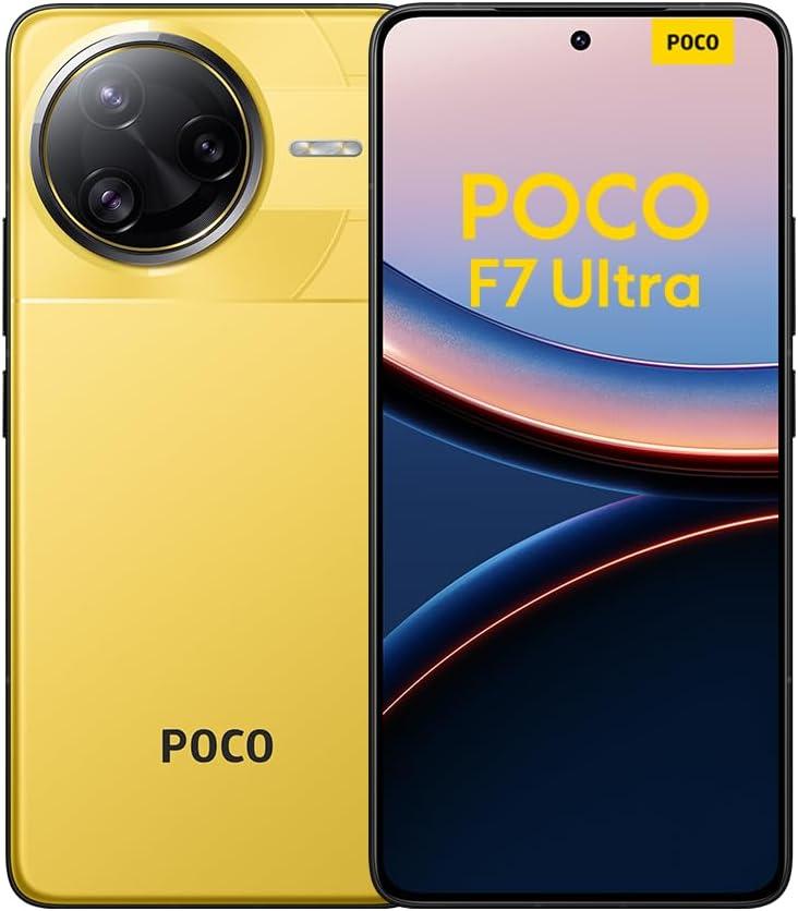 Xiaomi Poco F7 Ultra 5G Dual Sim 12GB RAM 256GB - Yellow | JAR Computers Xiaomi Poco F7 Ultra 5G Dual Sim 12GB RAM 256GB - Yellow