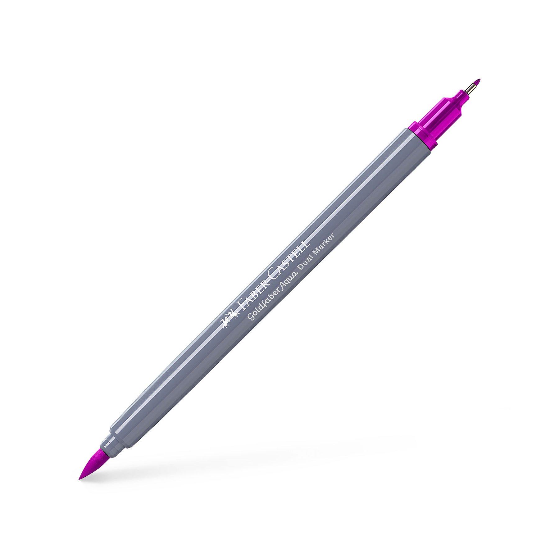 Faber-Castell Маркер Goldfaber Aqua Dual, № 195, яркопурпурен