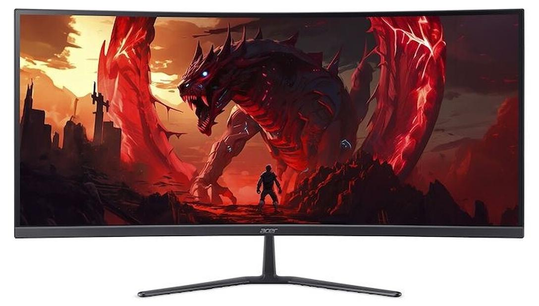 Гейминг монитор Acer - Nitro ED340CURW0bmiipx, 34'', UWQHD, 240Hz, 1ms, VA, Curved | JAR Computers Гейминг монитор Acer - Nitro ED340CURW0bmiipx, 34'', UWQHD, 240Hz, 1ms, VA, Curved