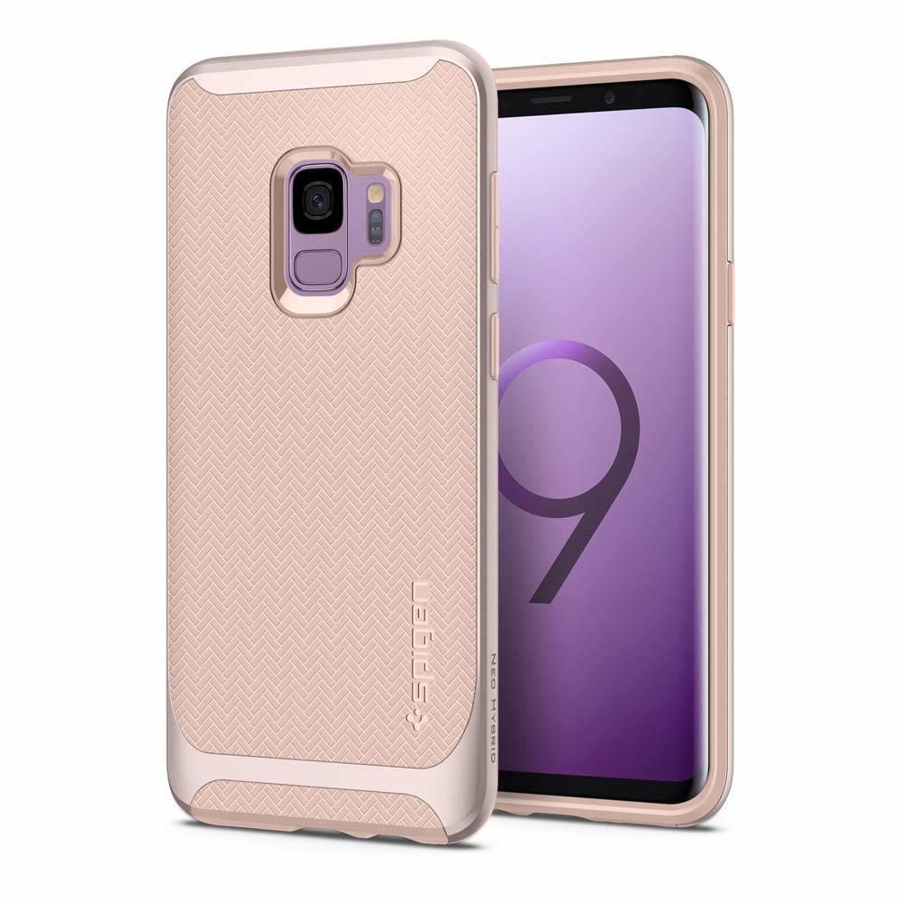 Хибриден кейс с висока степен на защита за Samsung Galaxy S9 - Spigen Neo Hybrid Case (златист) | JAR Computers Хибриден кейс с висока степен на защита за Samsung Galaxy S9 - Spigen Neo Hybrid Case (златист)