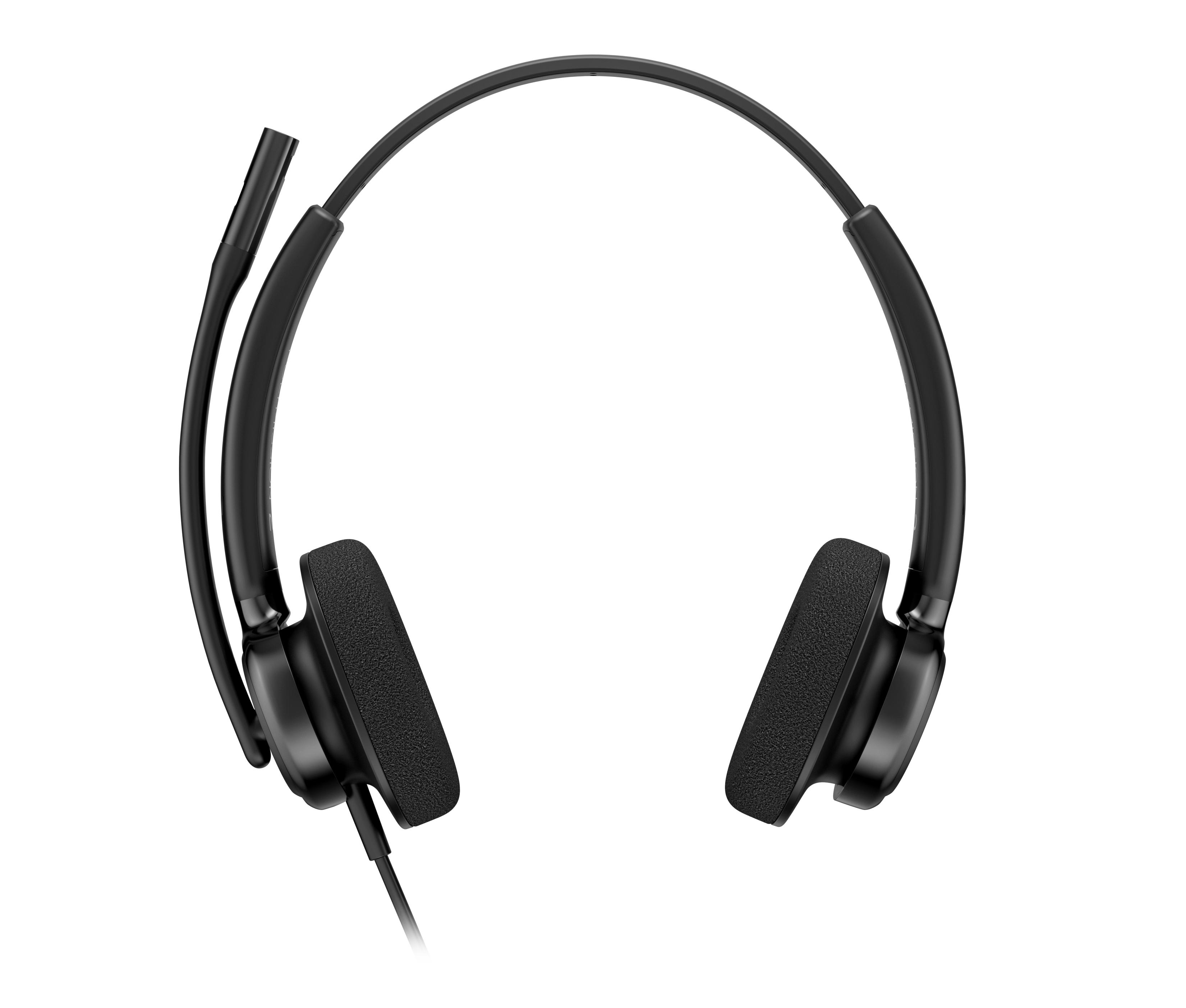 HP Poly Mission 425 Stereo USB Wired Headset Classic | JAR Computers HP Poly Mission 425 Stereo USB Wired Headset Classic