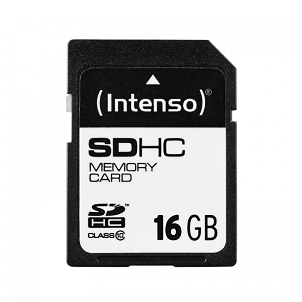 Intenso SDHC-Card 16GB Class 10 (3411470) (NSO3411470) | JAR Computers Intenso SDHC-Card 16GB Class 10 (3411470) (NSO3411470)