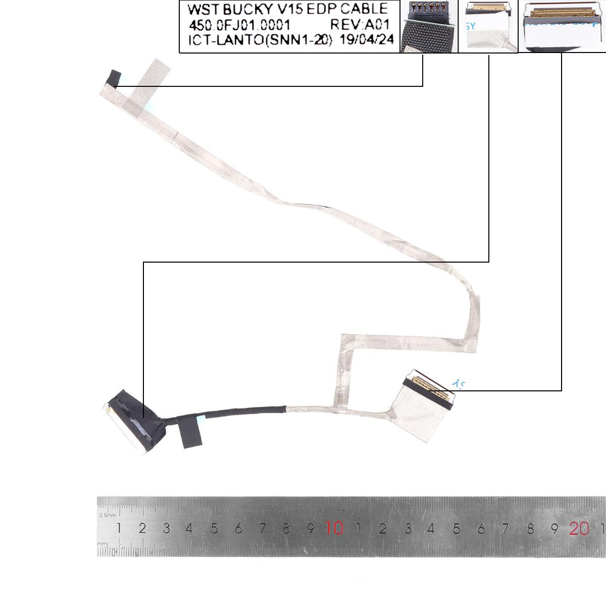 Лентов Кабел за лаптоп (LCD Cable) Dell Inspiron 5480 Vostro 5481 V5481 | JAR Computers Лентов Кабел за лаптоп (LCD Cable) Dell Inspiron 5480 Vostro 5481 V5481