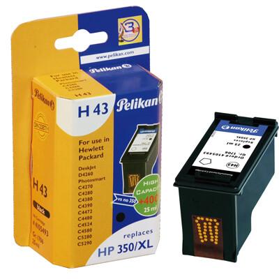 Pelikan H43 глава и патрон за мастиленоструен принтер 1 броя Черен | JAR Computers Pelikan H43 глава и патрон за мастиленоструен принтер 1 броя Черен
