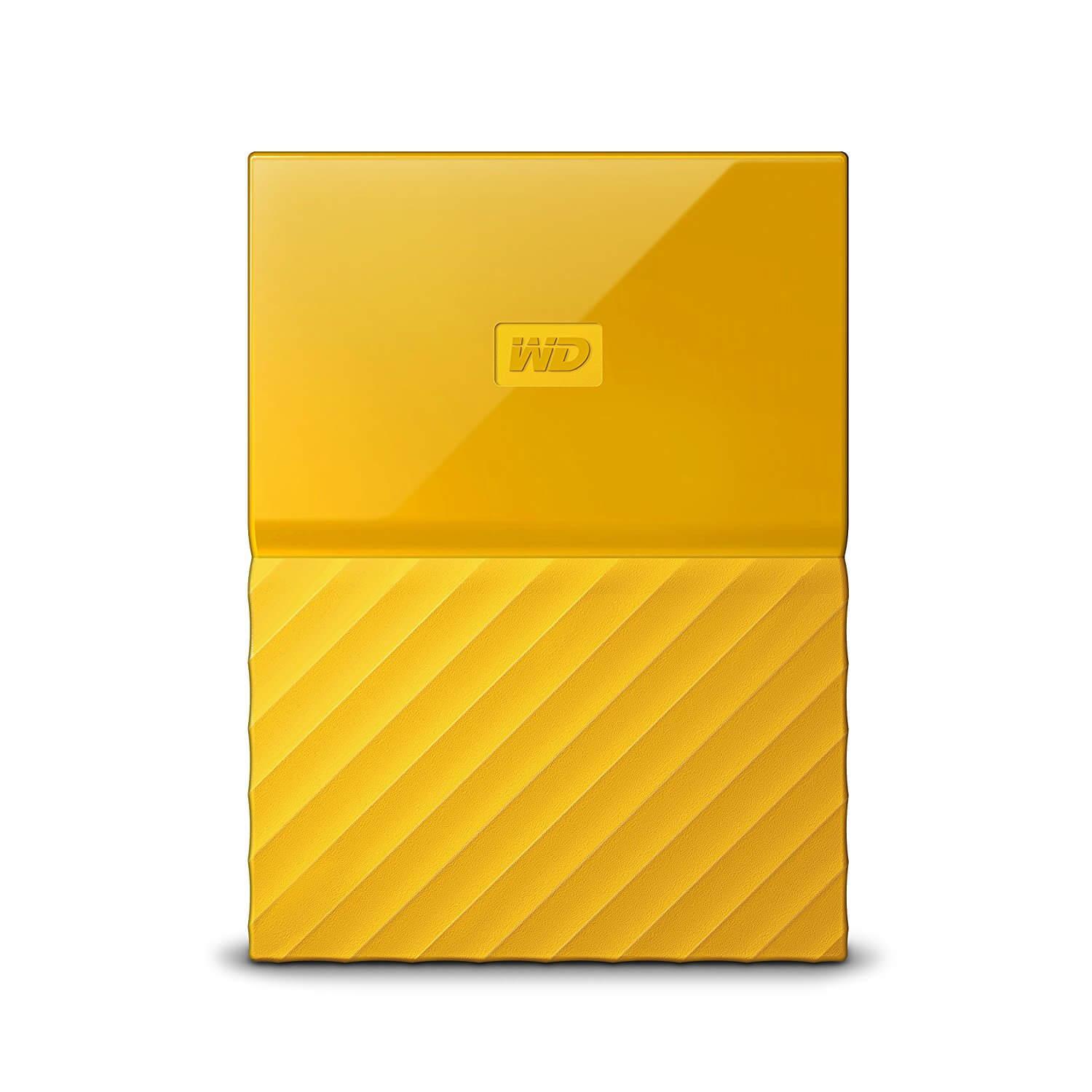Преносим външен хард диск с USB 3.0 - Western Digital MyPassport HDD 3TB USB 3.0 (жълт) | JAR Computers Преносим външен хард диск с USB 3.0 - Western Digital MyPassport HDD 3TB USB 3.0 (жълт)