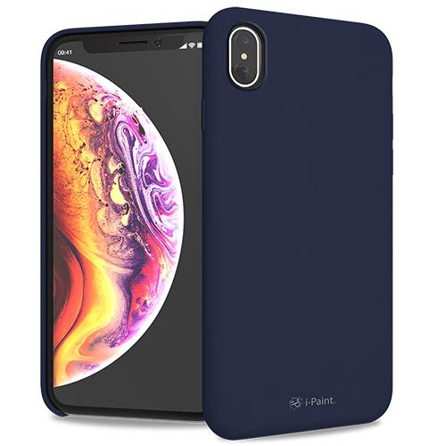 Силиконов (TPU) калъф за iPhone XS Max - iPaint Solid Soft Case (тъмносин) | JAR Computers Силиконов (TPU) калъф за iPhone XS Max - iPaint Solid Soft Case (тъмносин)