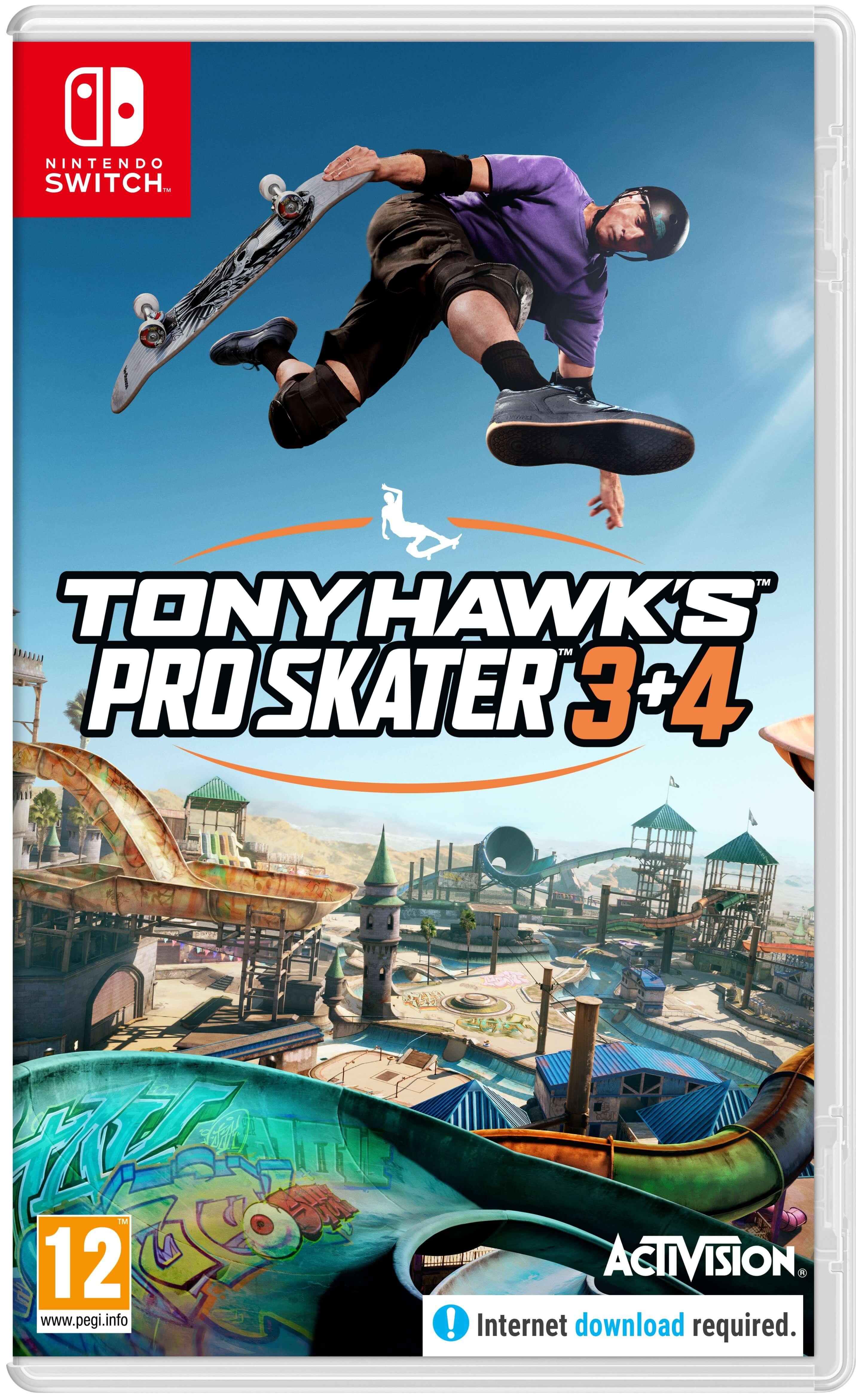Tony Hawk's Pro Skater 3 + 4 (Nintendo Switch) | JAR Computers Tony Hawk's Pro Skater 3 + 4 (Nintendo Switch)