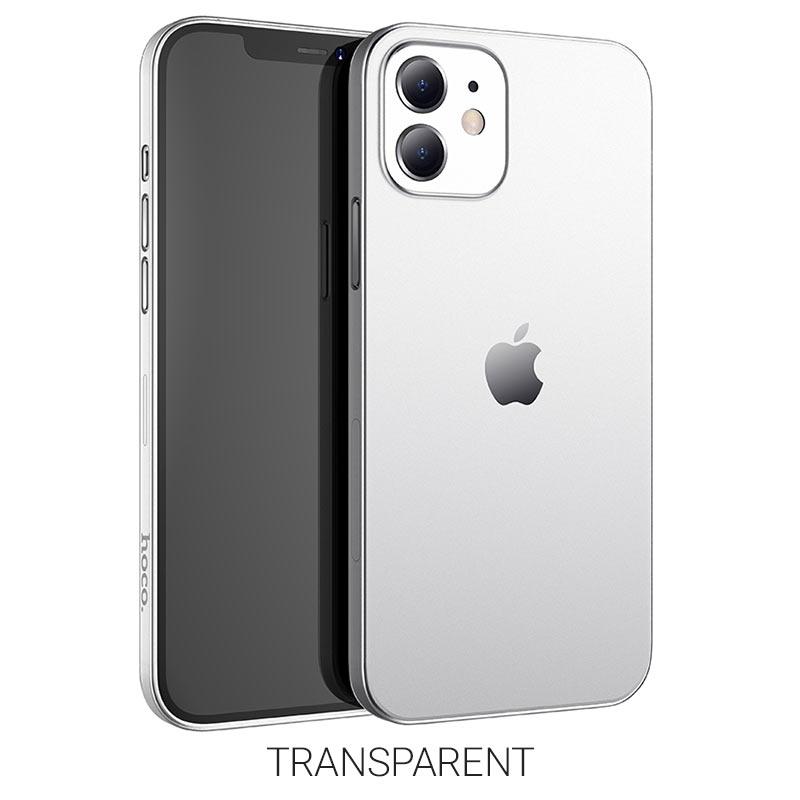Тънък полипропиленов кейс (0.40 mm) за iPhone 12 mini - Hoco Thin Series PP Protective Case (прозрачен) | JAR Computers Тънък полипропиленов кейс (0.40 mm) за iPhone 12 mini - Hoco Thin Series PP Protective Case (прозрачен)