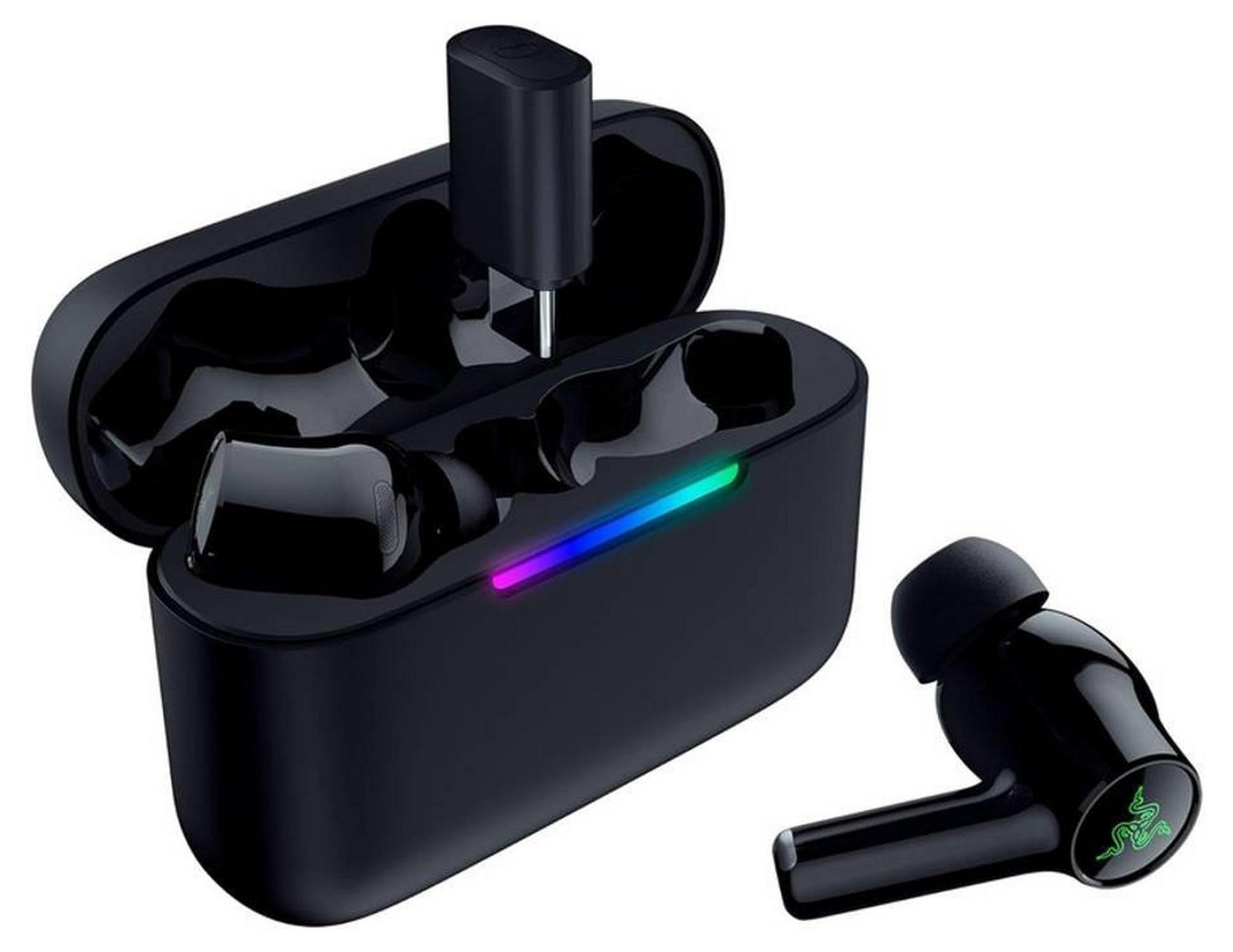 Безжични слушалки Razer - Hammerhead V3 HyperSpeed, TWS, ANC, Black