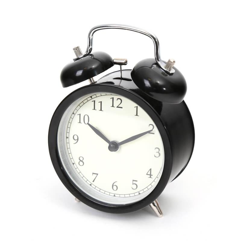 Будилник с ретро дизайн - Platinet Zegar Alarm Clock March (черен) | JAR Computers Будилник с ретро дизайн - Platinet Zegar Alarm Clock March (черен)