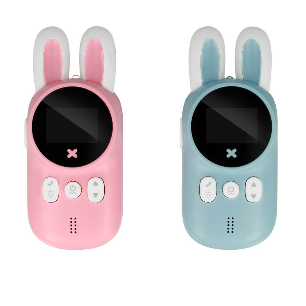 Два броя детско уоки-токи - Walkie-Talkies For Children K23 Rabbit (розов-син) | JAR Computers Два броя детско уоки-токи - Walkie-Talkies For Children K23 Rabbit (розов-син)
